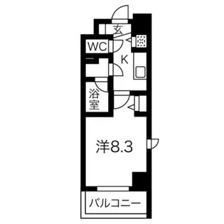 大阪府吹田市垂水町3丁目【マンション】の間取り