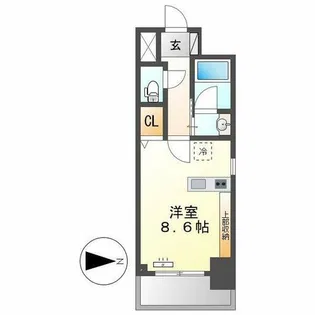 第2金山フクマルビル【7階】の間取り