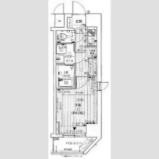 大阪府大阪市旭区大宮4丁目【マンション】の間取り