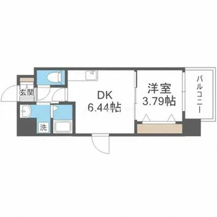 大阪府大阪市城東区野江1丁目【マンション】の間取り