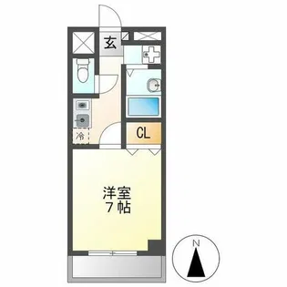 林風館【2階】の間取り