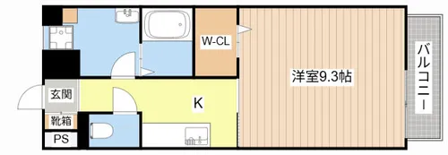 レイーナⅡ【205号室】の間取り