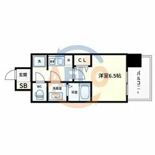 ララプレイス京橋シティオス【5階】の間取り