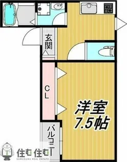 LECOCON豊田市駅【3階】の間取り