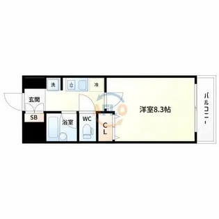 グレイス丸萬【2階】の間取り