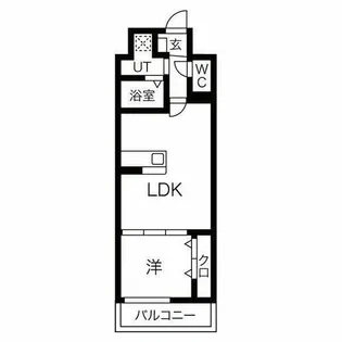 FREEDOMresidence堺大小路【10階】の間取り