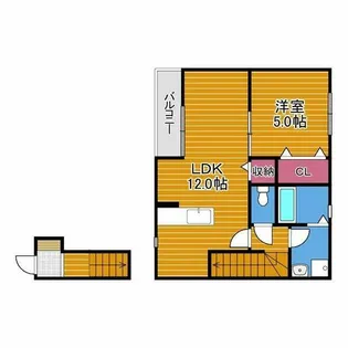 エスポワール【2階】の間取り