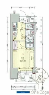 プレサンス新大阪ストリーム【3階】の間取り