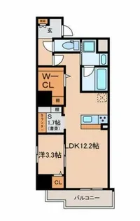 facile voieur【7階】の間取り