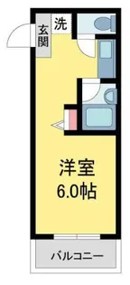 ビコルメゾン【101号室】の間取り