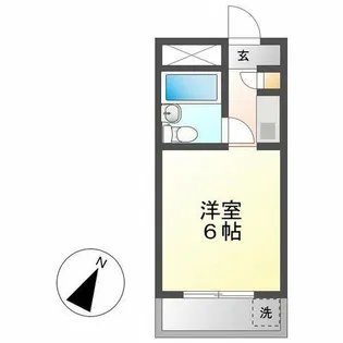 パルティーレ神宮南【316号室】の間取り