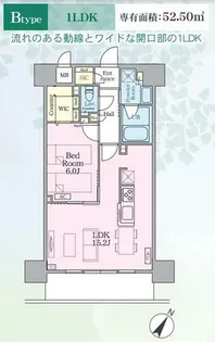 福岡県福岡市中央区高砂1丁目【マンション】の間取り