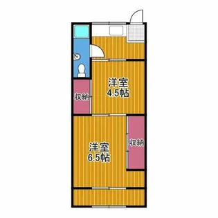 第一祐村文化【1階】の間取り