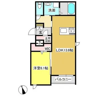 ShaMaison Rilassante【1階】の間取り