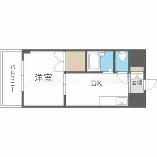 サンクレセント守口【5階】の間取り