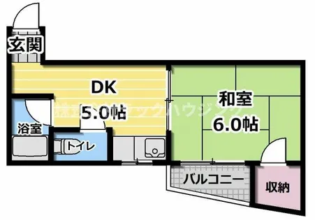 しかまハイツ【2階】の間取り