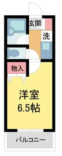 コンフォート甲子園【205号室】の間取り