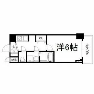 CREATO北大阪レヴァンテ【11階】の間取り