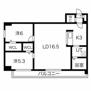 ブリーズN42【9階】の間取り