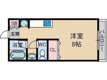 パルプラザ茨木【2階】の間取り