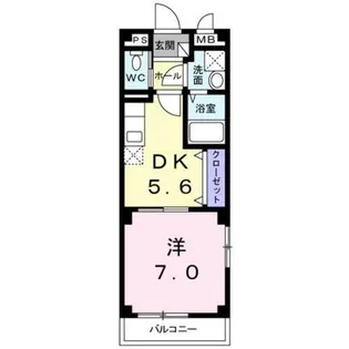 プリムローズヒル神石【1階】の間取り