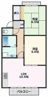 マルティーニ【1階】の間取り