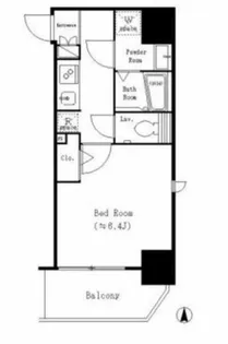 ルーエ本町【7階】の間取り