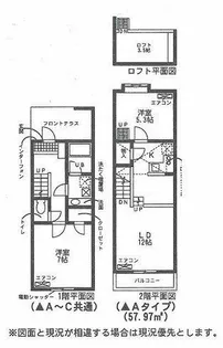 セザンヌ神野新田 2【1階】の間取り