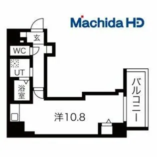 エヌエムキャトフヴァン【6FE号室】の間取り