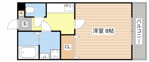 NINE BOX【5号室】の間取り