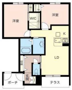 Le.Bois 箕面【1階】の間取り
