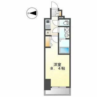 S-RESIDENCE山王【11階】の間取り