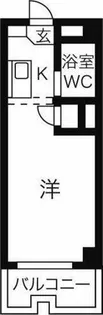 KMハイツ【4階】の間取り
