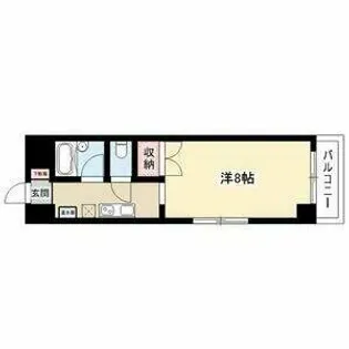 ヴァンヴェール名古屋【2階】の間取り