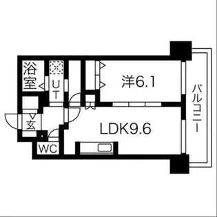 ビクトリータワー【505号室】の間取り