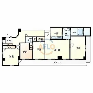 M’s court【2階】の間取り