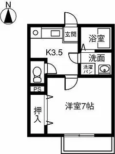 CLASSEED春日井【201号室】の間取り