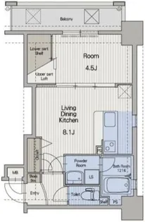 福岡県福岡市南区大橋1丁目【マンション】の間取り