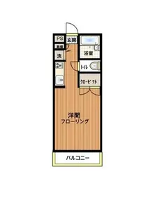 福岡県福岡市城南区別府2丁目【マンション】の間取り