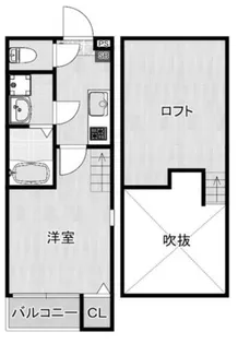 福岡県福岡市早良区梅林7丁目【アパート】の間取り
