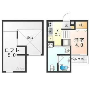 キーファー【1階】の間取り