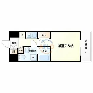 GROOVE御幣島アベニュー【2階】の間取り
