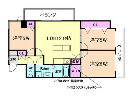 サンライズ桜の町【2階】の間取り