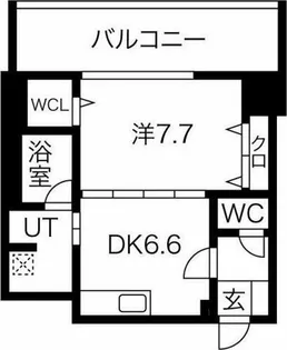 さくらHills NISHIKI Platinum Residence【12階】の間取り