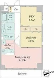 GRANDUKE松原【5階】の間取り