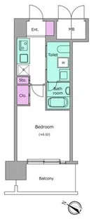J.GRAN Court京町堀【10階】の間取り