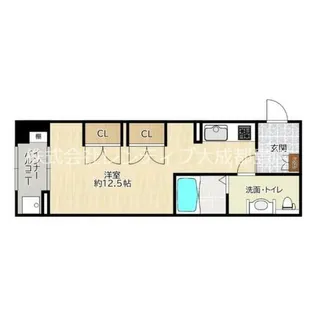 大阪府大阪市都島区中野町2丁目【マンション】の間取り
