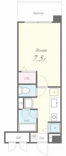 ラフィネ錦が丘【205号室】の間取り