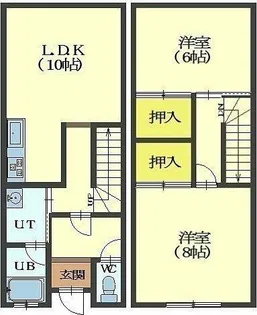 メゾンド・FT【C号室】の間取り