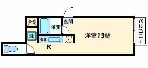 匠空天満【5階】の間取り